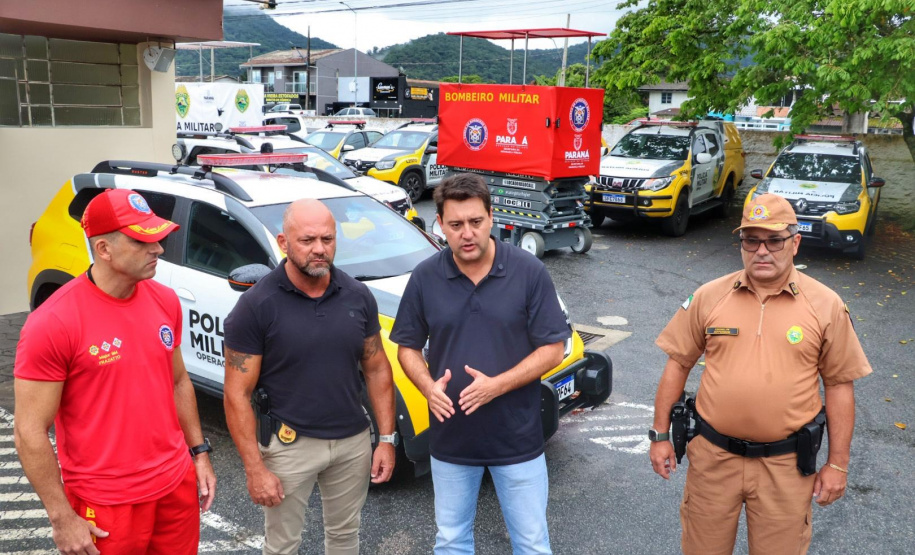 Governador anuncia concurso público com 2.600 vagas para PM e Corpo de Bombeiros