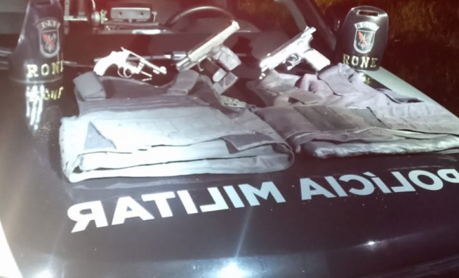 PMPR desmantela quadrilha envolvida em roubo de carga de bebidas