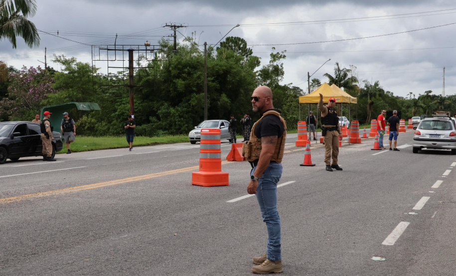 Forças de segurança fazem operação integrada nas rodovias do Litoral