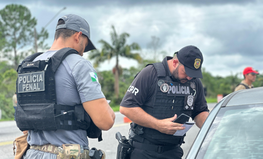 Forças de segurança fazem operação integrada nas rodovias do Litoral