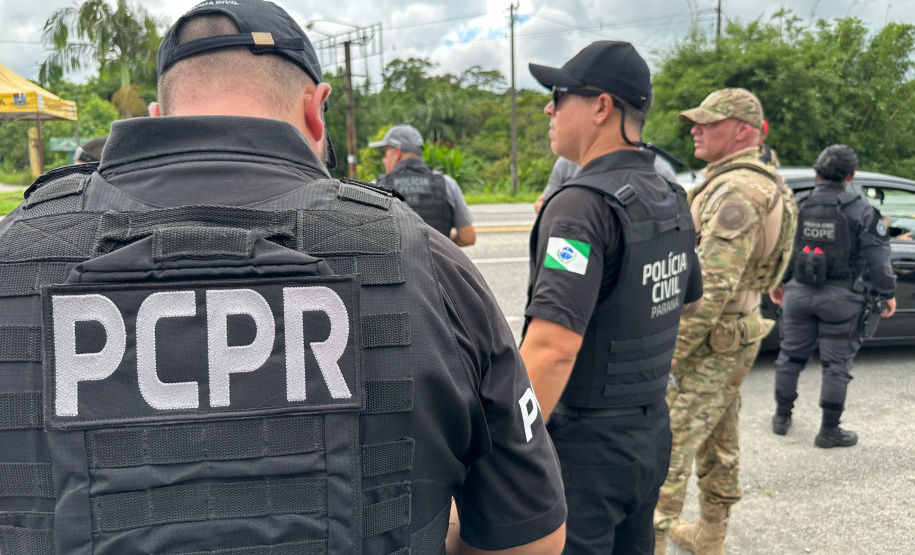 Forças de segurança fazem operação integrada nas rodovias do Litoral