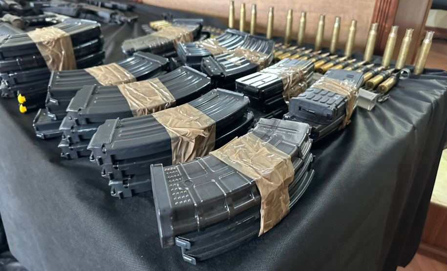 Polícias do Paraná impedem roubo de grandes proporções e apreendem arsenal em Ponta Grossa