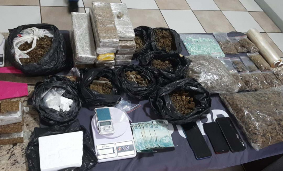 PCPR prende seis pessoas em operação contra delivery de drogas em Apucarana