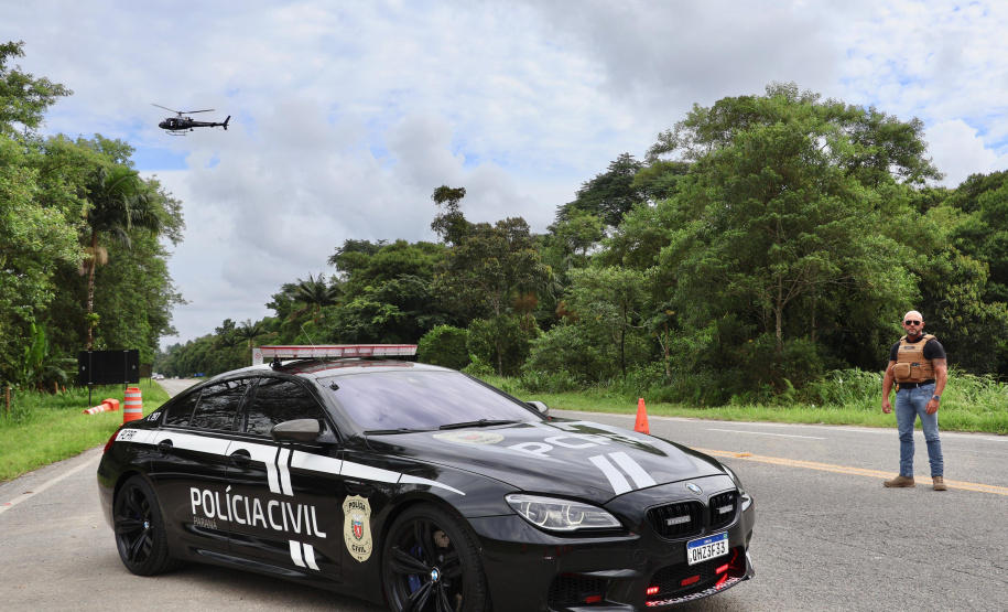 Forças de segurança fazem operação integrada nas rodovias do Litoral