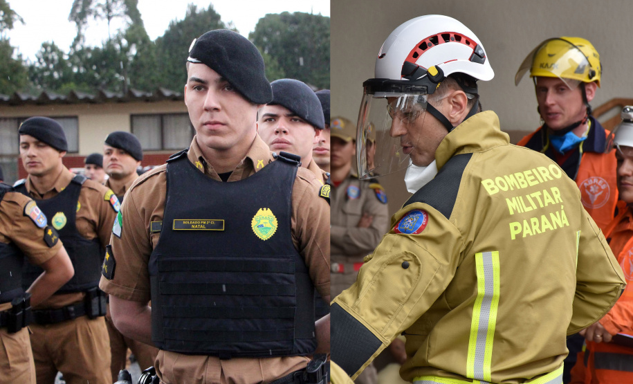 Com aval de Ratinho Junior, Estado dá início a concurso para contratar 2,6 mil PMs e bombeiros