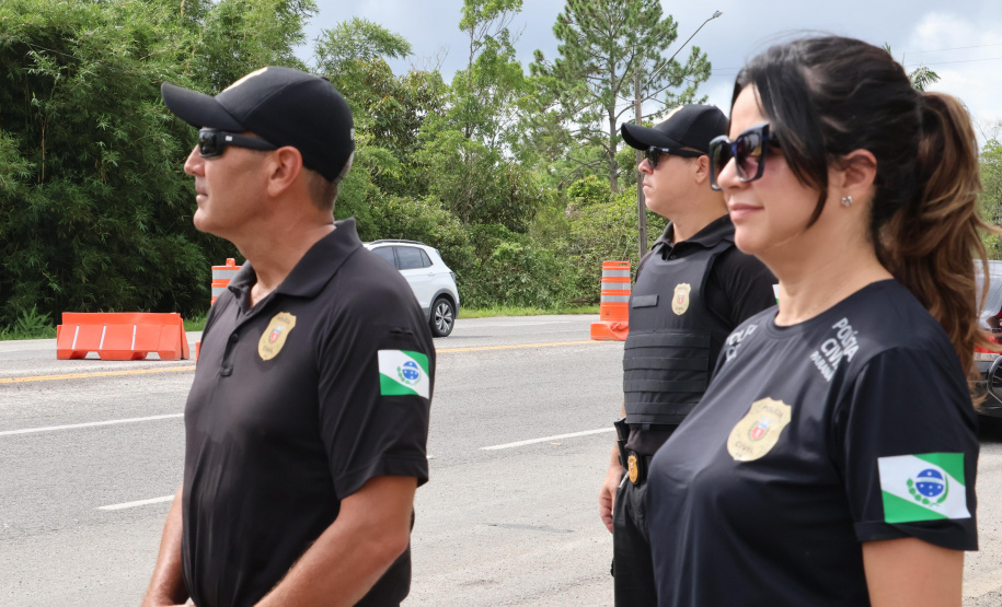 Forças de segurança fazem operação integrada nas rodovias do Litoral