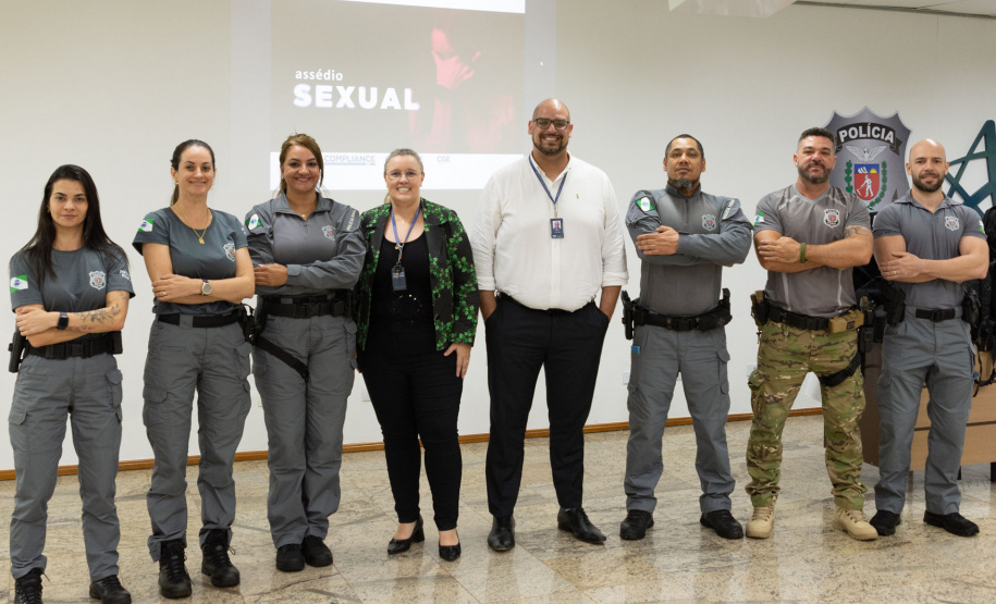 Futuros policiais penais participam de capacitação promovida pela CGE