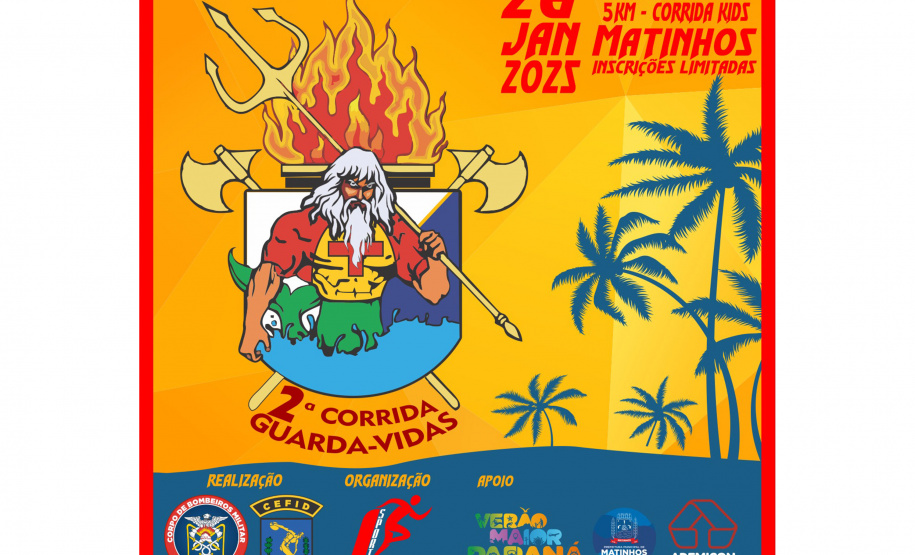 2ª Corrida Guarda-Vidas em Matinhos está com inscrições abertas