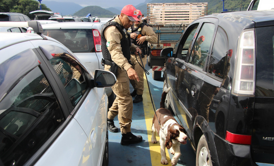 Operação Integrada reforça segurança na travessia de Guaratuba