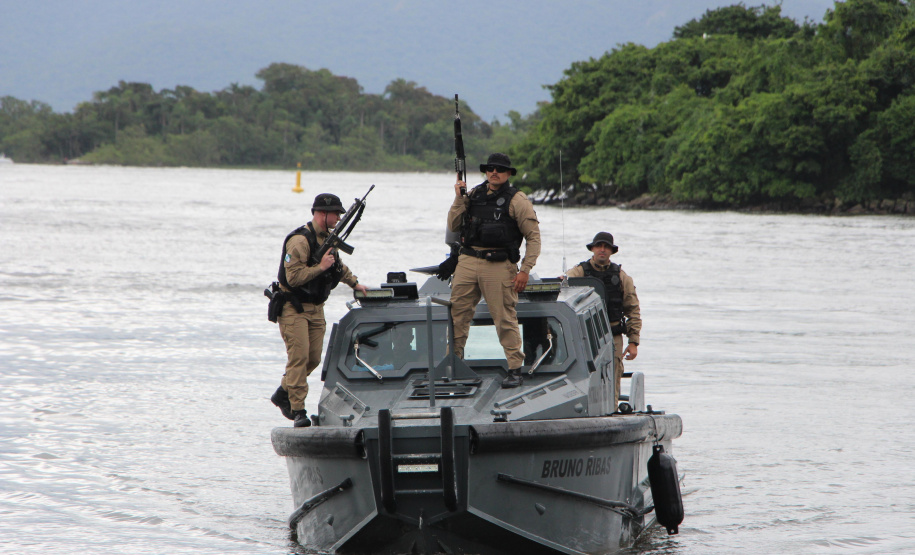 Operação Integrada reforça segurança na travessia de Guaratuba