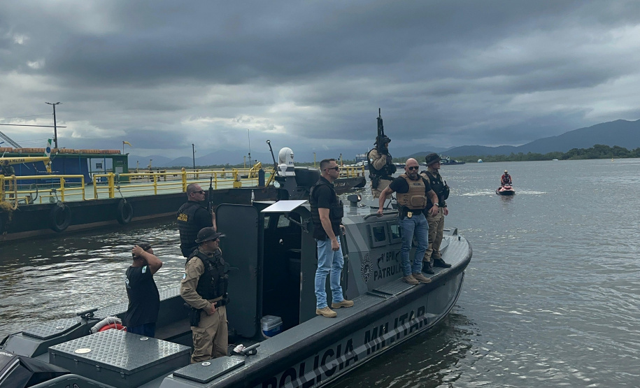 Operação Integrada reforça segurança na travessia de Guaratuba