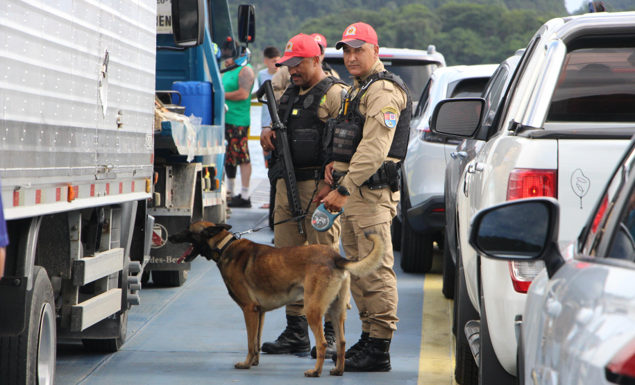 Operação Integrada reforça segurança na travessia de Guaratuba