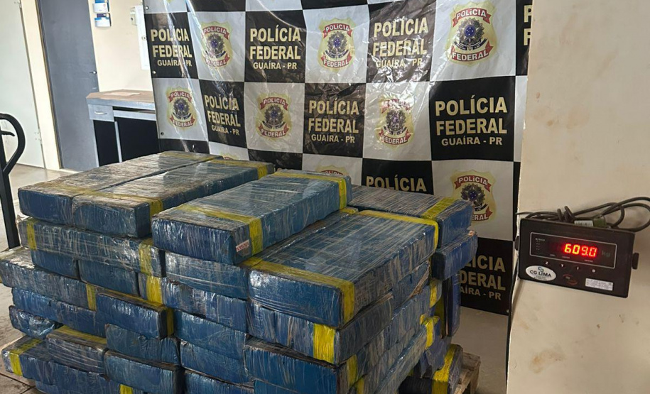 Polícia Militar apreende 1,7 tonelada de droga em Guaíra