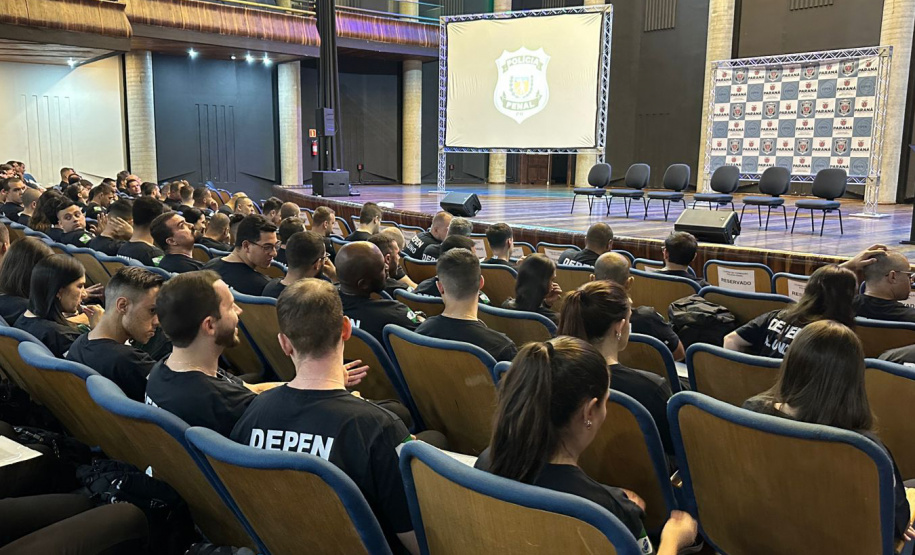 Polícia Penal do Paraná inicia curso de formação aos aprovados em concurso público