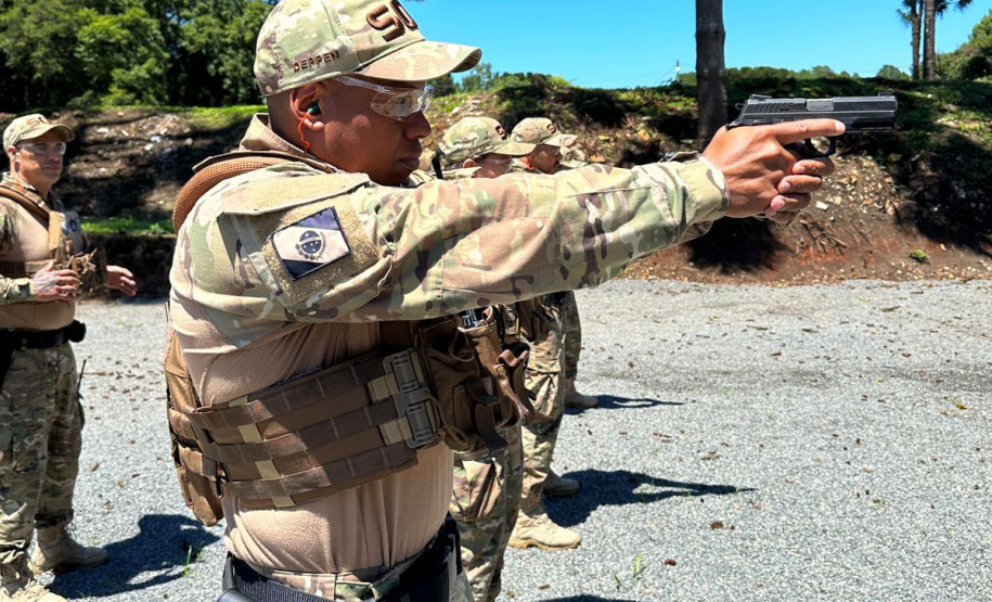 Polícia Penal inaugura novos estandes de tiro em Piraquara para capacitação de agentes