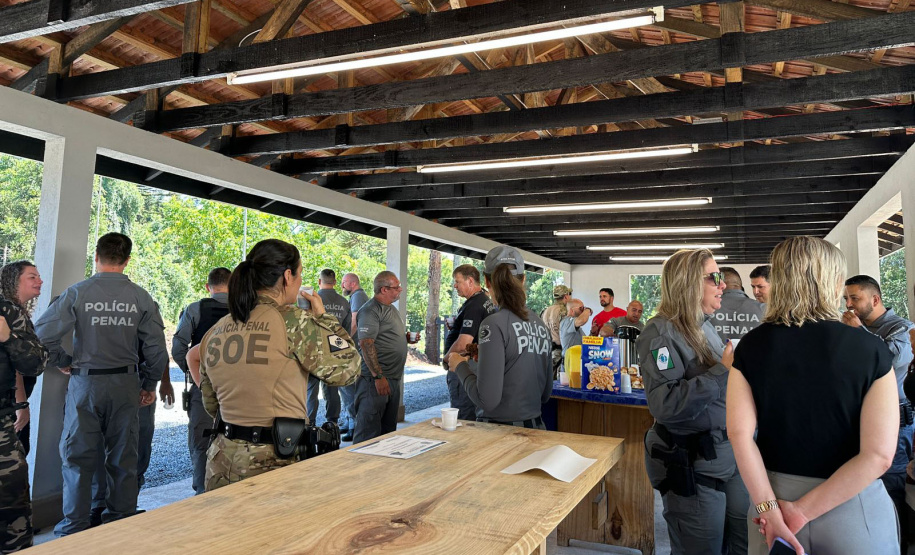 Polícia Penal inaugura novos estandes de tiro em Piraquara para capacitação de agentes