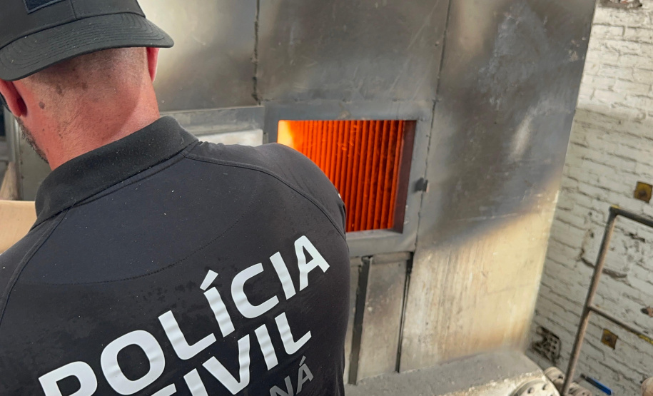 PCPR incinera mais de 15 quilos de drogas apreendidas durante o Verão Maior Paraná