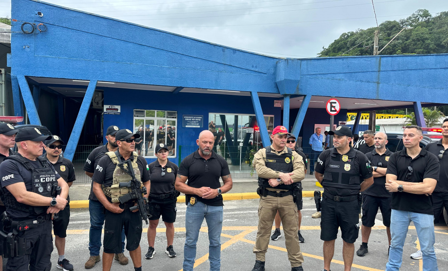 Operação Integrada reforça segurança na travessia de Guaratuba