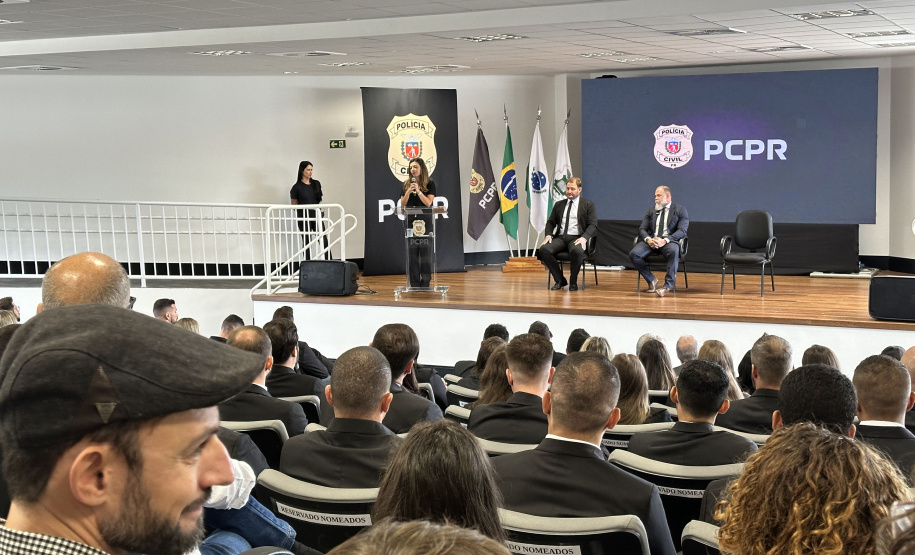 PCPR reforça efetivo com a posse de 103 policiais aprovados em concurso