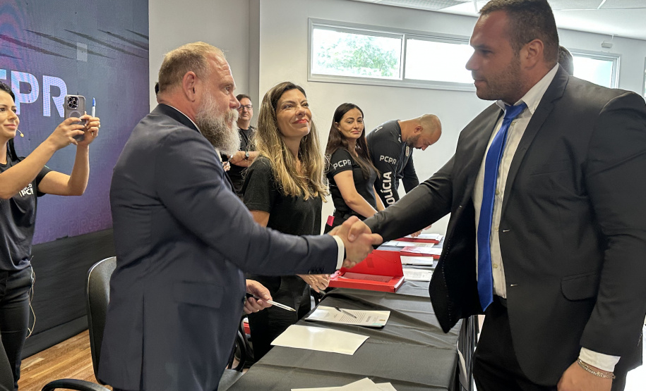 PCPR reforça efetivo com a posse de 103 policiais aprovados em concurso