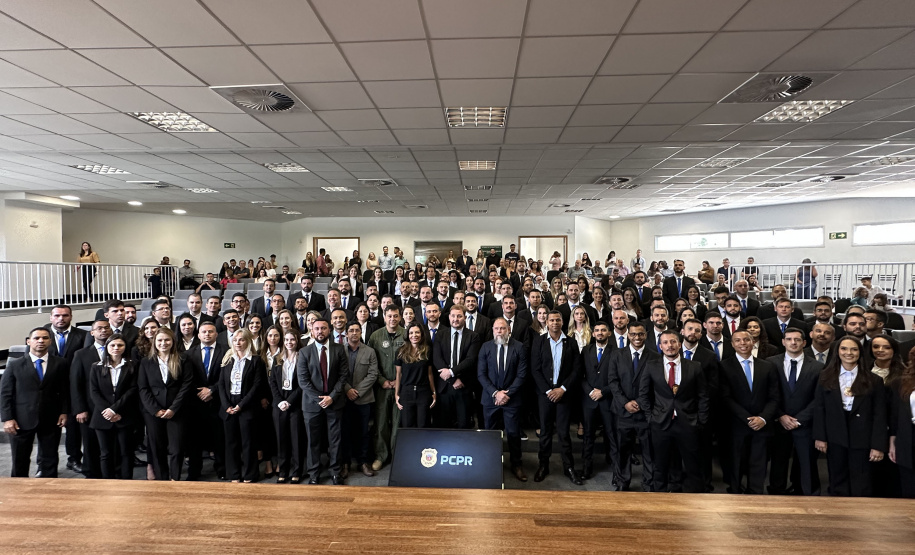 PCPR reforça efetivo com a posse de 103 policiais aprovados em concurso