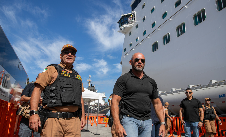 Segurança é mais um diferencial de Paranaguá para receber navios de cruzeiro