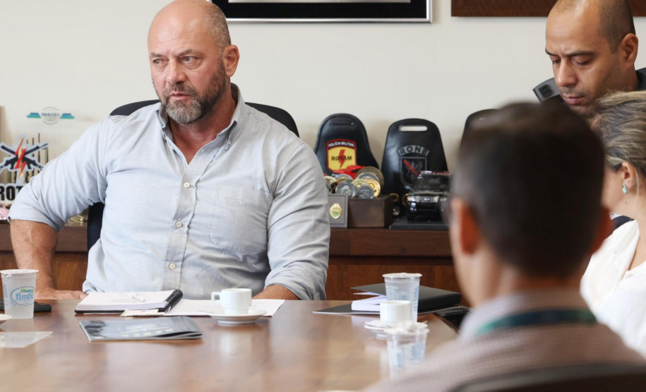 Secretário Hudson e prefeito de Irati discutem novos projetos para o município