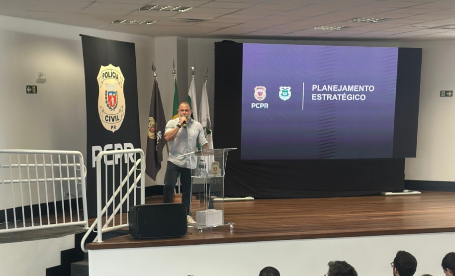 103 policiais civis iniciam formação com palestra sobre integração das forças de segurança