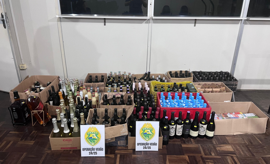 PMPR apreende contrabando e arma em Guaratuba durante Verão Maior Paraná