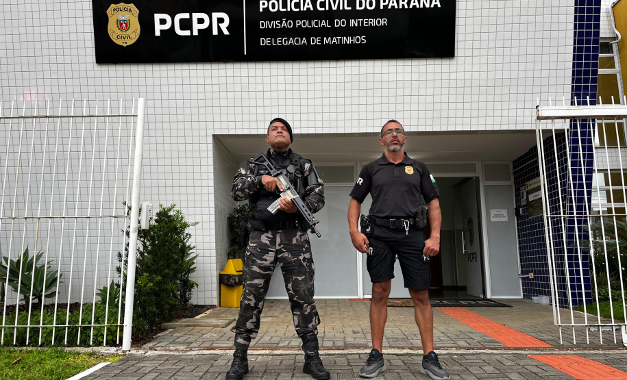PCPR e PMPR elucidam morte em Matinhos e prendem suspeito em menos de 24h