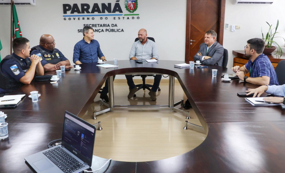 Secretário Hudson recebe secretário de Recursos Humanos e de Gestão Pública de Londrina