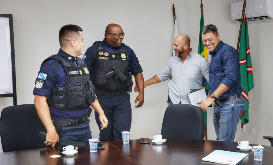 Secretário Hudson recebe secretário de Recursos Humanos e de Gestão Pública de Londrina