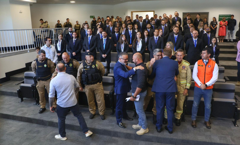 103 policiais civis iniciam formação com palestra sobre integração das forças de segurança