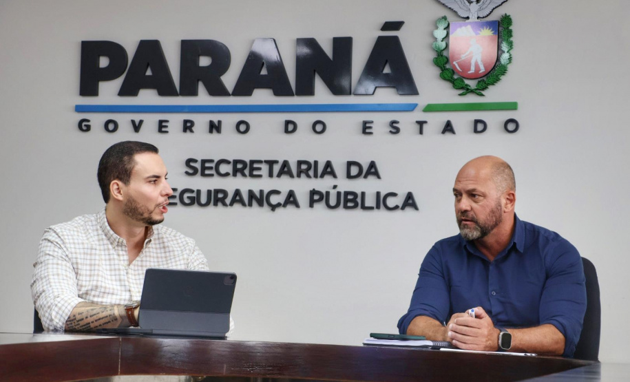 Secretário Hudson recebe secretário de Recursos Humanos e de Gestão Pública de Londrina