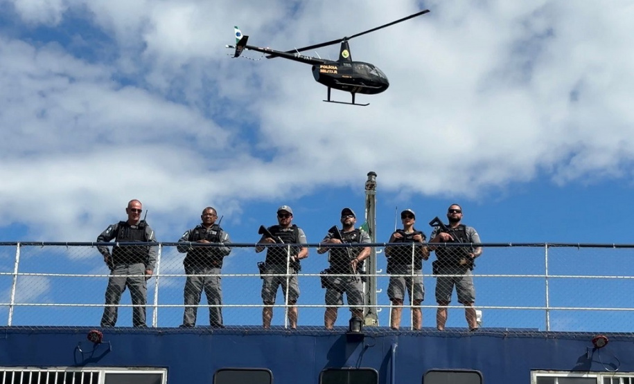 Polícia Penal escoltou mais de 400 pessoas privadas de liberdade no Verão Maior Paraná, até agora