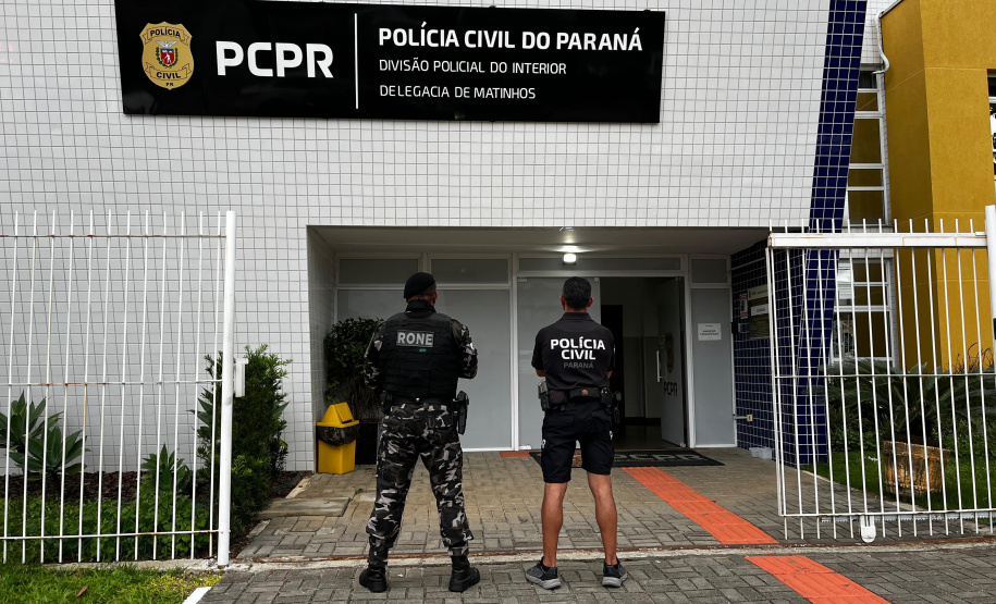 PCPR e PMPR elucidam morte em Matinhos e prendem suspeito em menos de 24h