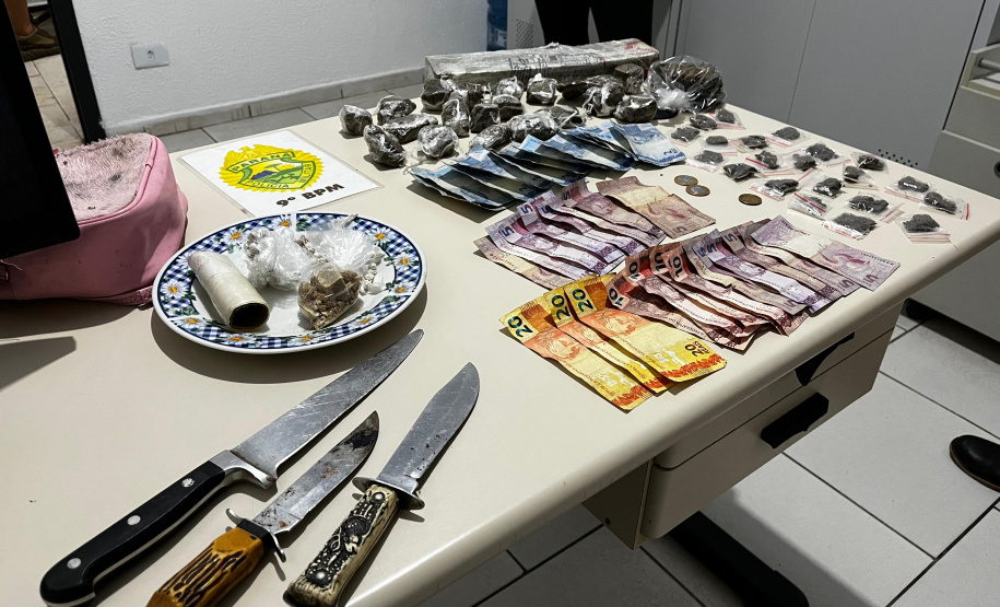 PMPR prende dois homens por tráfico de drogas em Guaratuba