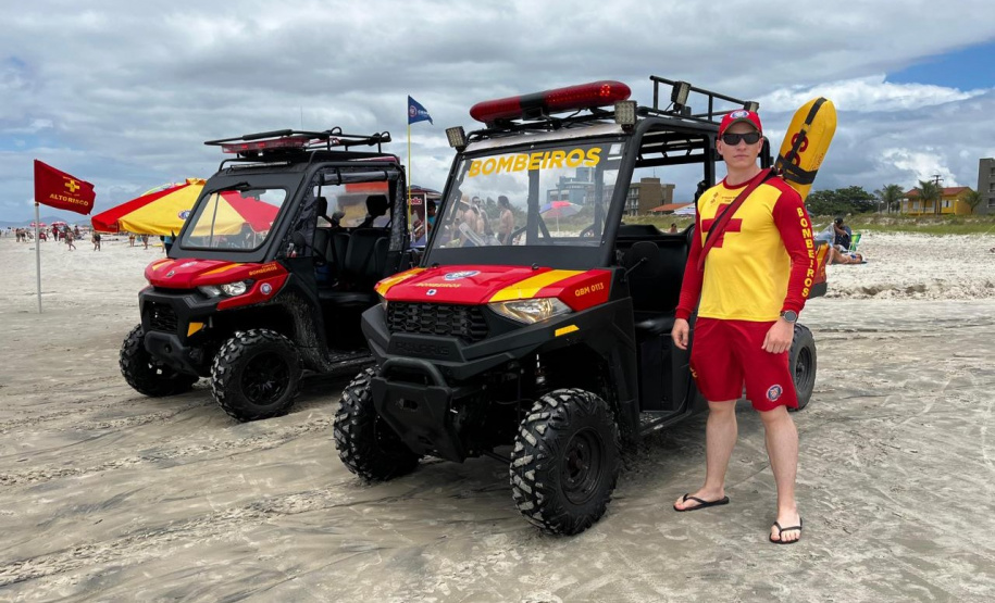 Verão Maior Paraná: bombeiros resgatam mais de 900 pessoas em 40 dias no Litoral