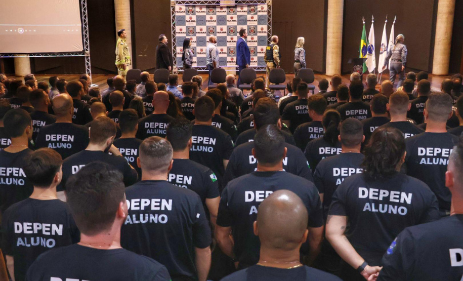 Polícia Penal do Paraná inicia curso de formação aos aprovados em concurso público
