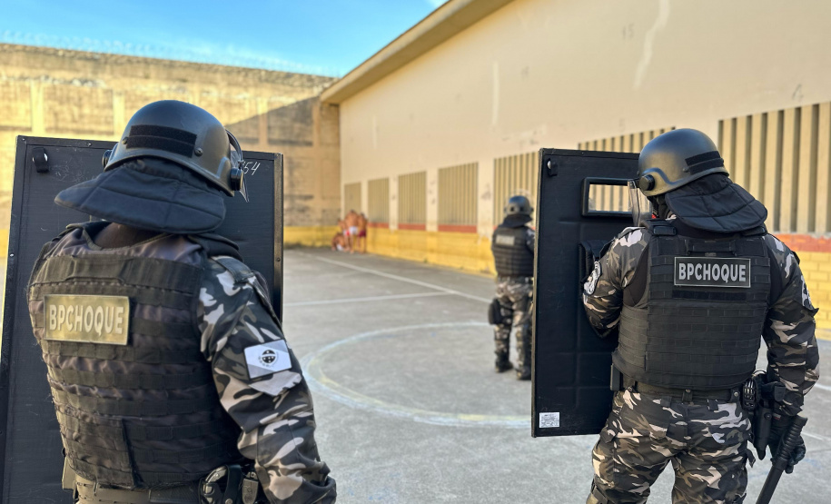 Polícia Penal realiza operação simultânea em sete unidades do Complexo Penitenciário de Piraquara