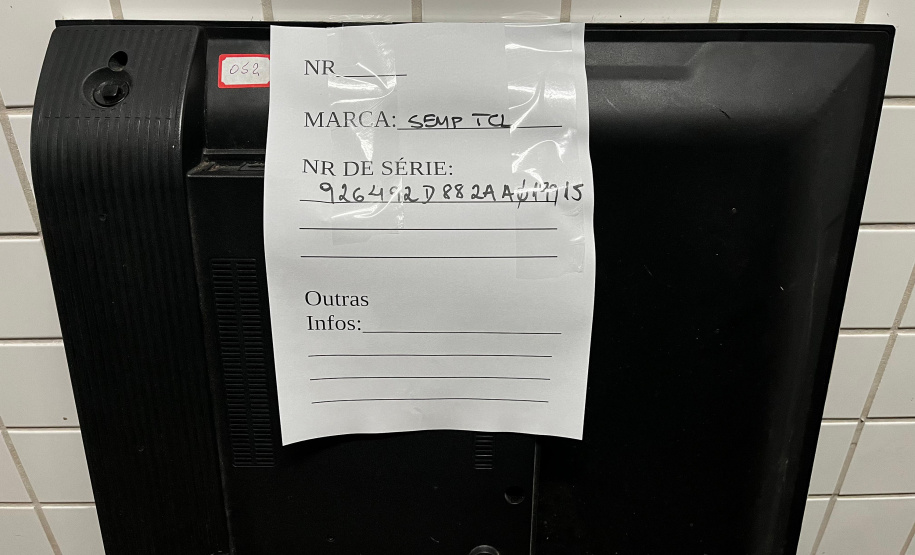 PCPR e PMPR apreendem mais de 100 TVs provenientes de estelionato em Matinhos