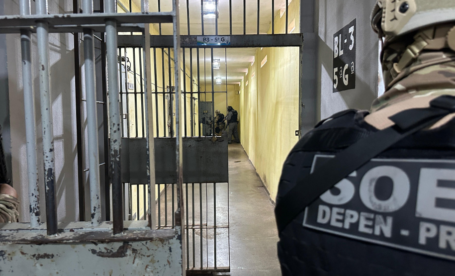 Operação Unidade Controlada segue mantendo a ordem dentro dos estabelecimentos penais