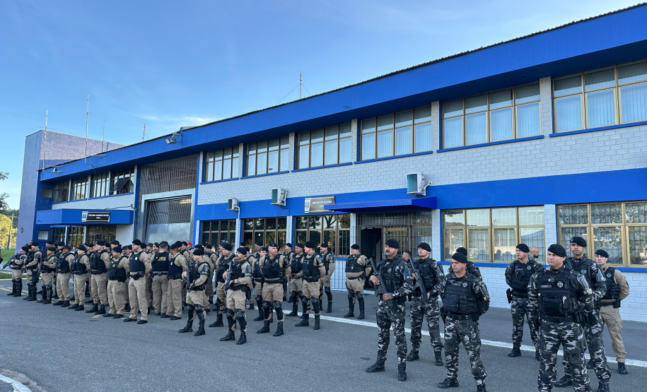 Polícia Penal realiza operação simultânea em sete unidades do Complexo Penitenciário de Piraquara