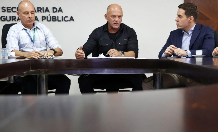 Secretário recebe secretário de Defesa Social e Trânsito de Curitiba