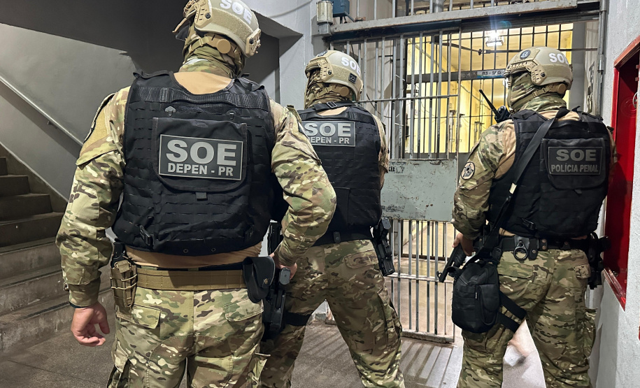 Operação Unidade Controlada segue mantendo a ordem dentro dos estabelecimentos penais