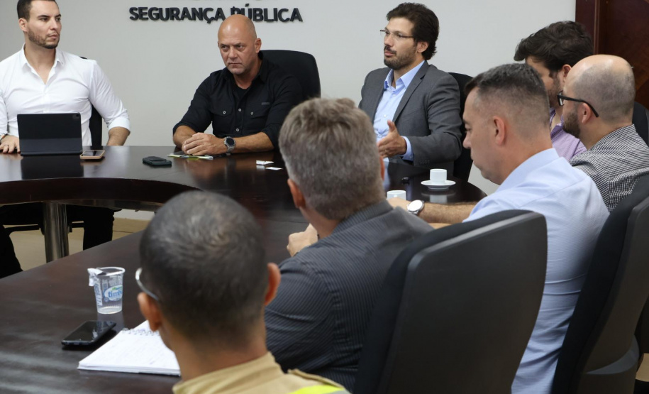 Secretário recebe prefeito de Londrina