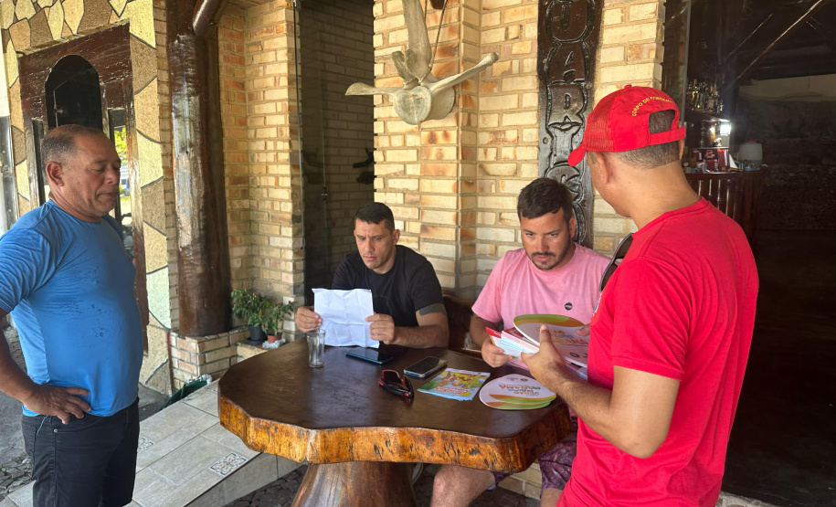 Ação conjunta das forças de segurança promove palestras e segurança em Guaraqueçaba