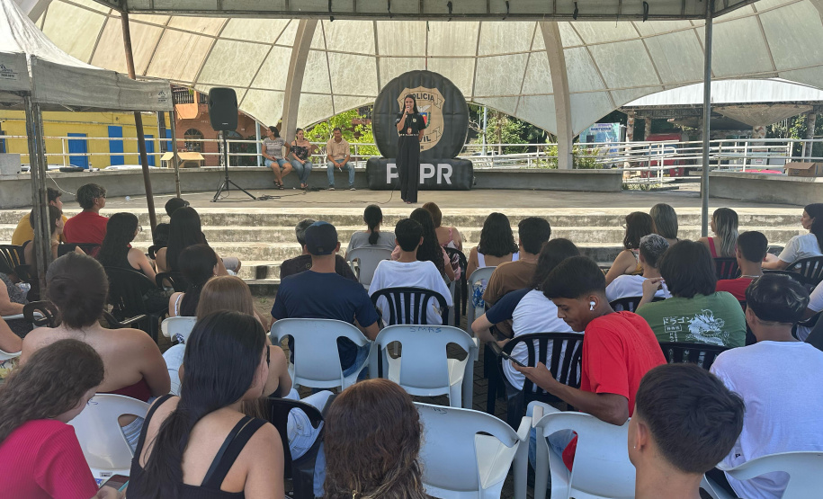 Ação conjunta das forças de segurança promove palestras e segurança em Guaraqueçaba