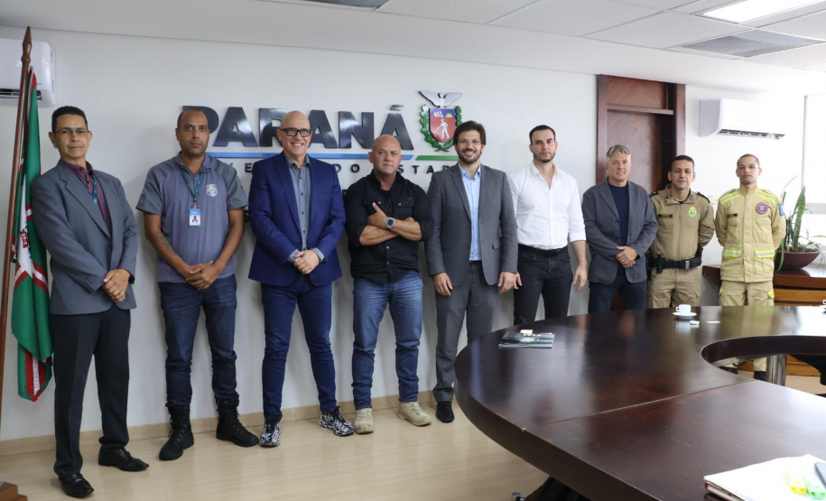 Secretário recebe prefeito de Londrina