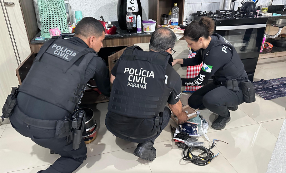 Operação da PCPR mira grupo especializado em furtos de veículos e outros crimes